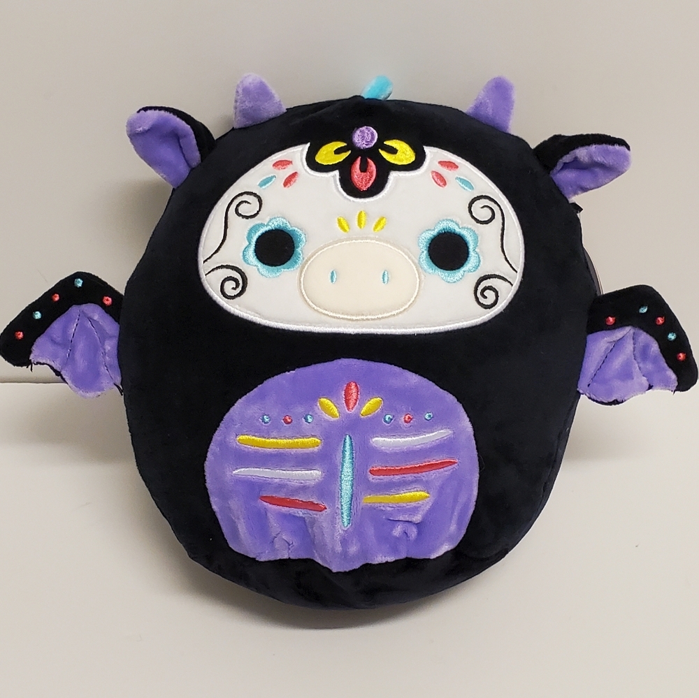 Phylo the Day of the Dead Dragon Halloween Squishmallow 8" NWT